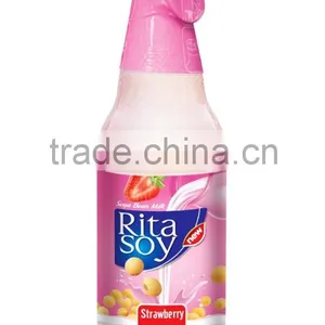Strawberry Soymilk Drink thumbnail-1