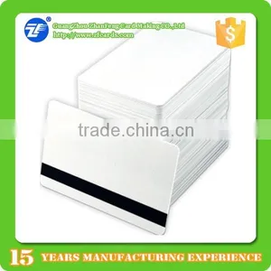 Blank 2 Track Pvc Card for Thermal Printing HDP5000 thumbnail-2