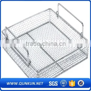Stainless Steel Wire Mesh Basket For Kitchen Cooking Basket thumbnail-5