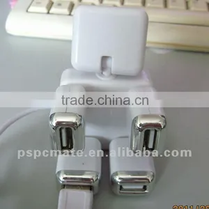 New Robot Shaped 4 Port Usb Hub,USB1.1 and USB2.0 Optional thumbnail-1