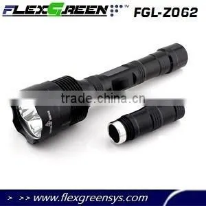 30w Rechargeable Aluminum 3xt6 3000 Lumen Xml T6 Led Flashlight thumbnail-1