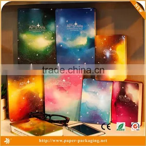 China Starry Sky Printed on Diary Hardcover Plain Notebook thumbnail-3