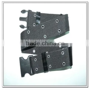 57mm Black Polypropylene Belts With Plasitc Buckle for Army Use thumbnail-4