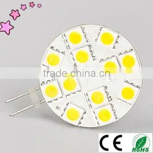12pcs SMD5050 12V 2.5W G4 LED Lamp, CE&RoHS thumbnail-1