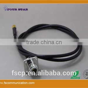 RG58 Cable Assembly With SMA Male Crimp to N Female Crimp 25.4mmSQ Flange Connetcors thumbnail-6