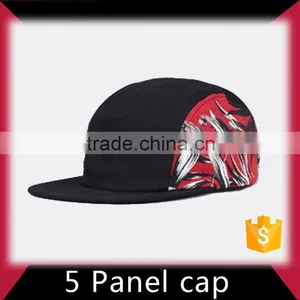 5 Panel Hat Cap Flat Custom Logo thumbnail-3