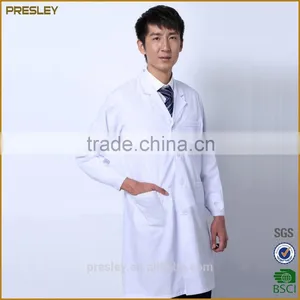 Wholesale Pricedoctor Uniforms in 100% Cotton Comfortable Dirtproof or Lab Coat thumbnail-1