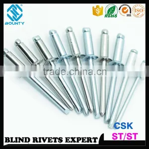 ISO15980 STEEL BODY STEEL MANDREL COUNTERSUNK ST ST BLIND RIVETS thumbnail-1