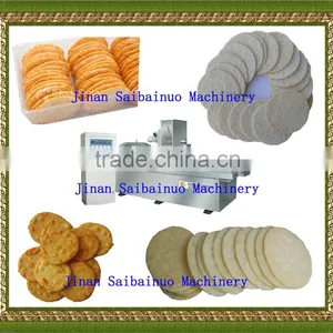 Hot Sale Automatic Industrial Rice Cracker Making Machine thumbnail-2