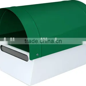 JHC-2101 Gardening Powder Coated Common Mini Steel Letter Box/Free Standing Mailbox thumbnail-1
