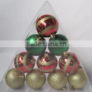Promotional Plastic Christmas Ball thumbnail-1