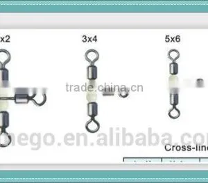 Chinese Fishing Tachke OEM Factory Fishing Swivel thumbnail-1