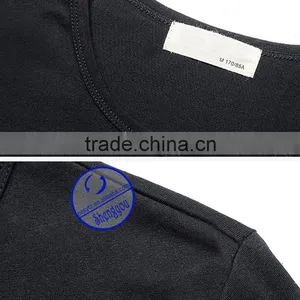 Wholesale New Design Embroidered Mens Black T-shirt thumbnail-5