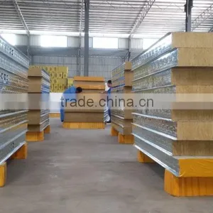 Fireproof Rock Wool Sandwich Panel thumbnail-3
