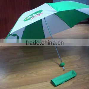 Sun and Rain Protection 3 Folding Umbrella Manufacturer China thumbnail-1