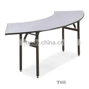 Outdoor Wooden Folding Table thumbnail-1