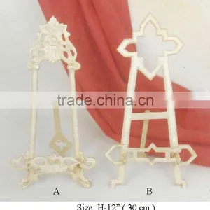 Brass Display Stand, Silver Easel Stand, Display Stands thumbnail-1