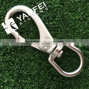 Stainless Steel-AISI304/316 Snap Hook With Swivel Eye thumbnail-2