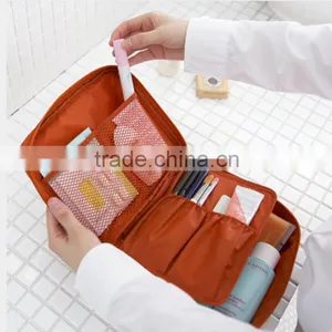 Travel Series Water Resistant 100% Polyester Cosmetic Bag, Polyester Make up Bag thumbnail-5