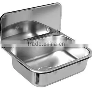 Australian Standard Sink Stainless Steel Wash Hand Basin thumbnail-1