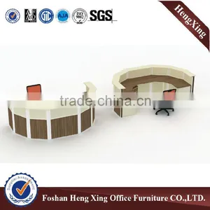 2016 Hot Sale Modern Semi-circle Reception Desk HX-5N068 thumbnail-1