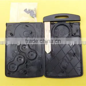 Replacement 4 Button Remote Key Case for Renault Koleos Smart Key Card thumbnail-4