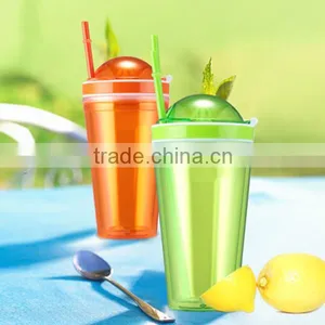 Attractive Recyclable Tritan Fruit Juicer Plastic Bottle thumbnail-1