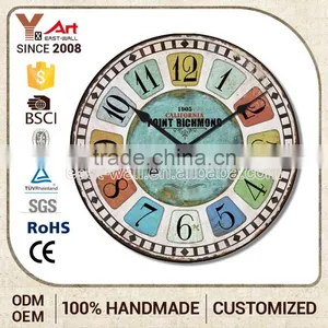 Embroidery Design Oem Old Fashioned Vintage Clock Wall 2016 thumbnail-1