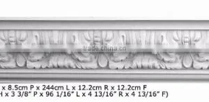 PU Good Price Beautiful New Modern Decorative Polyurethane Crown Moulding thumbnail-6