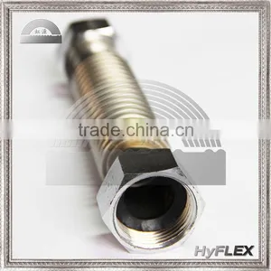 2" FIP X 2" FIP X 18" Corrugated Stainless Steel Flexible Water Heater Connector thumbnail-2