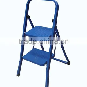 Folding Steel Ladder With 2 Steps thumbnail-1