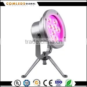 Stainless Steel Led Dive Underwater Light , 9w Purple Led Underwater Light thumbnail-5