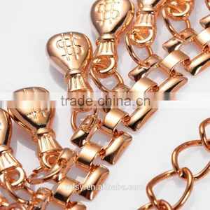 Fancy Baraka Gold Plated Body Chain Champagne Brightness F1-80153 thumbnail-4