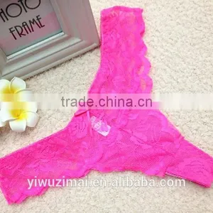 Hot Sexy Women Lace Transparent G-string thumbnail-2