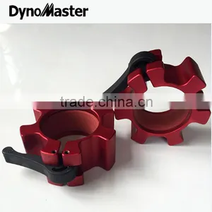Dynomaster Red OSO Barbell Collars / Barbell Collar in Weight Lifting Quality Choice thumbnail-3