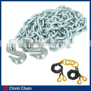 USA Standard CHAINS WITH CLEVIS/EYE GRAB HOOKS ON BOTH END thumbnail-3