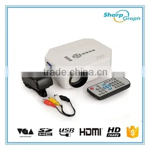 UNIC Low Price Mini HDMI LED Contrast 500:1 Projector UC30 Silm Pocket Videoprojecteur thumbnail-2