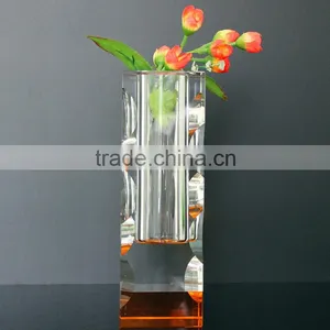Wholesale Chinese Square Glass Flower Vase Painting Designs thumbnail-4