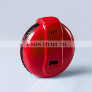 3200mAh Mini Rechargeable Portable Charger With Wall Charger Output USB Port thumbnail-6