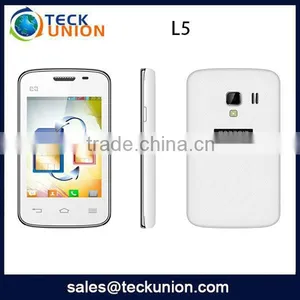 3.5inch Capacitance Screen 3G Smart Phone L5 Lowest Price China Android Phone thumbnail-2