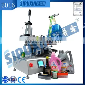 SPX High Quality Semi Automatic Square Bottle Labeling Machine thumbnail-1