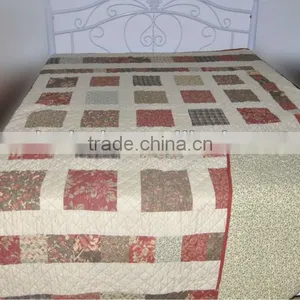 Fake Patchwork Microfiber Quilt thumbnail-1