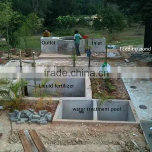 China Brand Puxin Easy to Maintain Household 4m3 Biogas Anaerobic Digester thumbnail-6