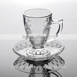 Factory Price Personlized Crystal Cup and Saucer thumbnail-6