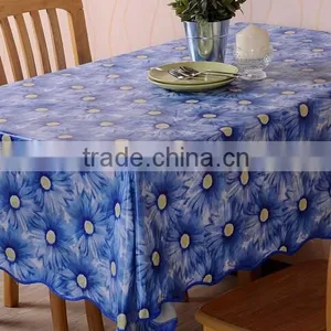 2015 Best Sale 100% Polyester Transfer Printing Table Cloth thumbnail-4