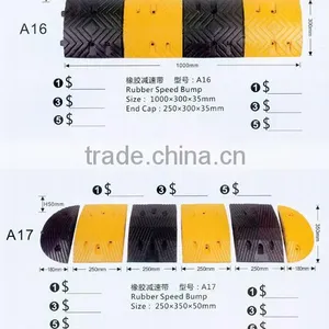 Rubber Speed Hump/Ramp A17 thumbnail-2