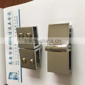 HJ-269 Made in China Glass Cabinet Hinge/Quality and Cheap Copper Glass Cabinet Hinge thumbnail-6