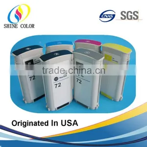 130ML for HP 72 Compatible Ink Cartridge HP72 Use for HP Designjet T610 T620 T770 T790 T1100 T1120 T1200 T1300 Printer C9403A thumbnail-1