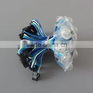 DC5-24V Full Color WS2811 Waterproof DMX RGB String Pixel Module Light thumbnail-1