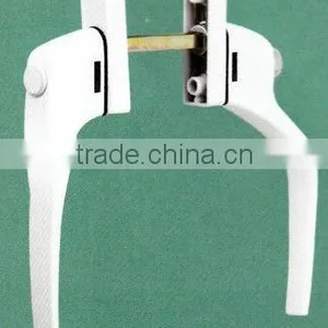 PUWEI PWS Upvc Window Handle With Lock & Knob Aluminum Alloy Pair of Handles With Lock or Knob for Outward Opening Door & Window thumbnail-5